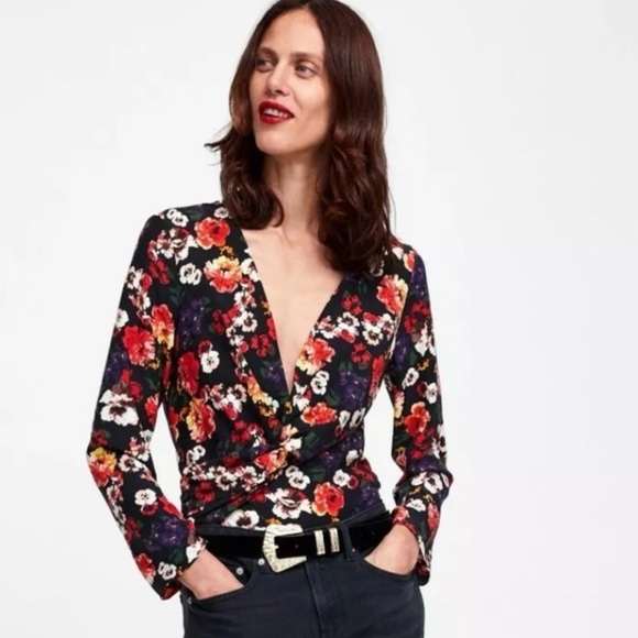 Floral Body Suit - Picture 2 of 16